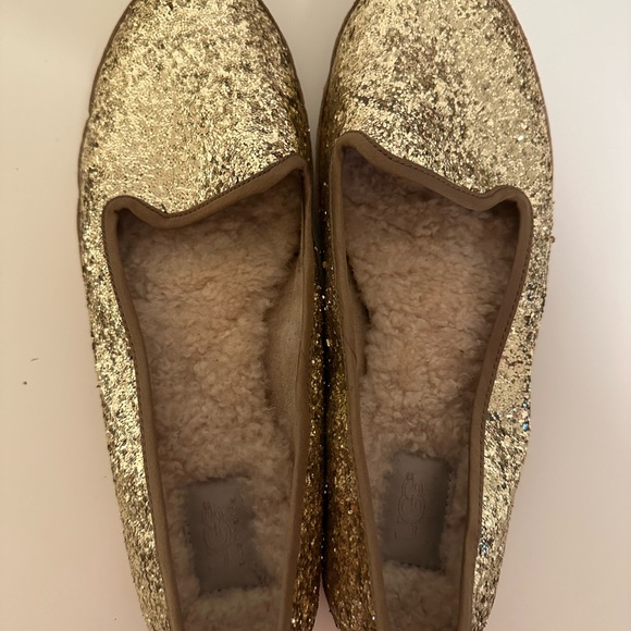 Ugh gold sparkly loafer - Picture 5 of 5